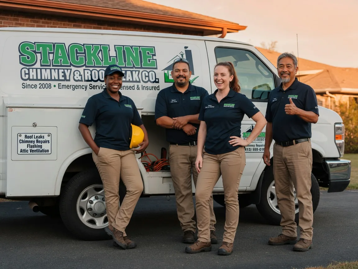 Chimney flashing repair company in Delmita, TX